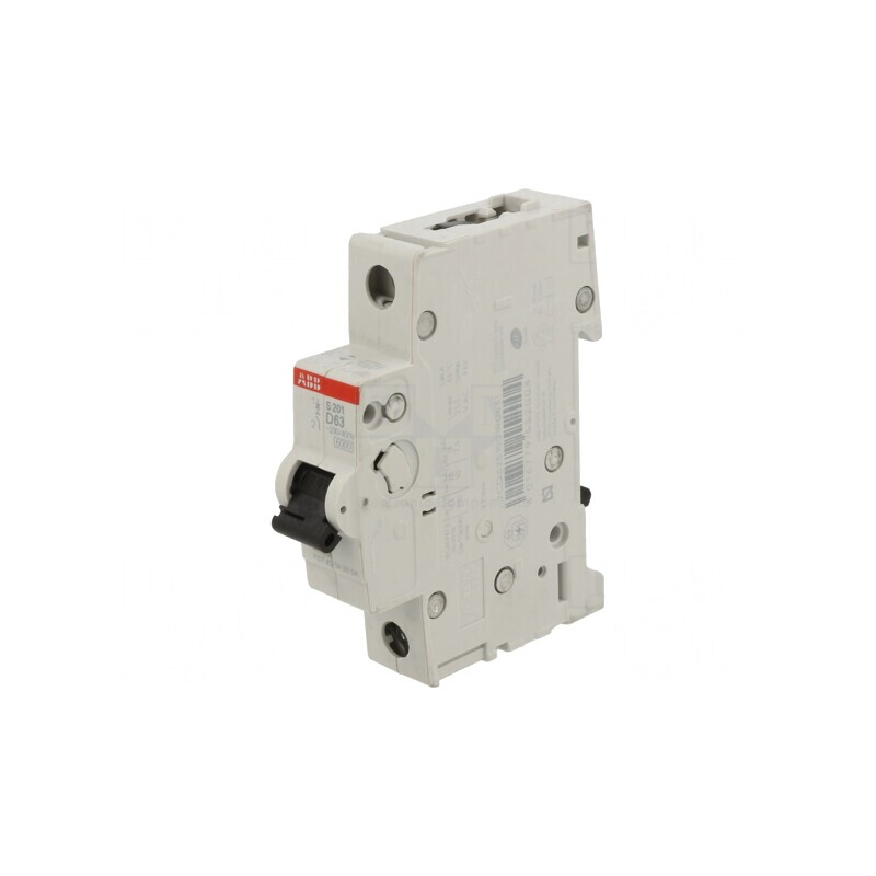 Întrerupător de supracurent 63A 1P 6kA 230/400VAC | Electronic-mag.ro | Componente Electronice