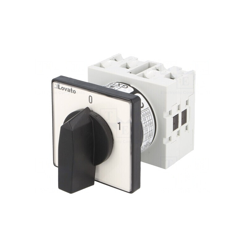 Comutator cu Came 16A 0-1 pentru Încastrare 3 Poli | Electronic-mag.ro | Componente Electronice Comutator cu Came 16A 0-1 pentru Încastrare 3 Poli | Electronic-mag.ro | Componente Electronice