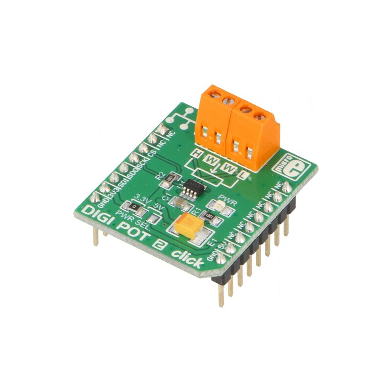 DIGI POT 2 CLICK Potențiometru Digital SPI | Electronic-mag.ro | Componente Electronice