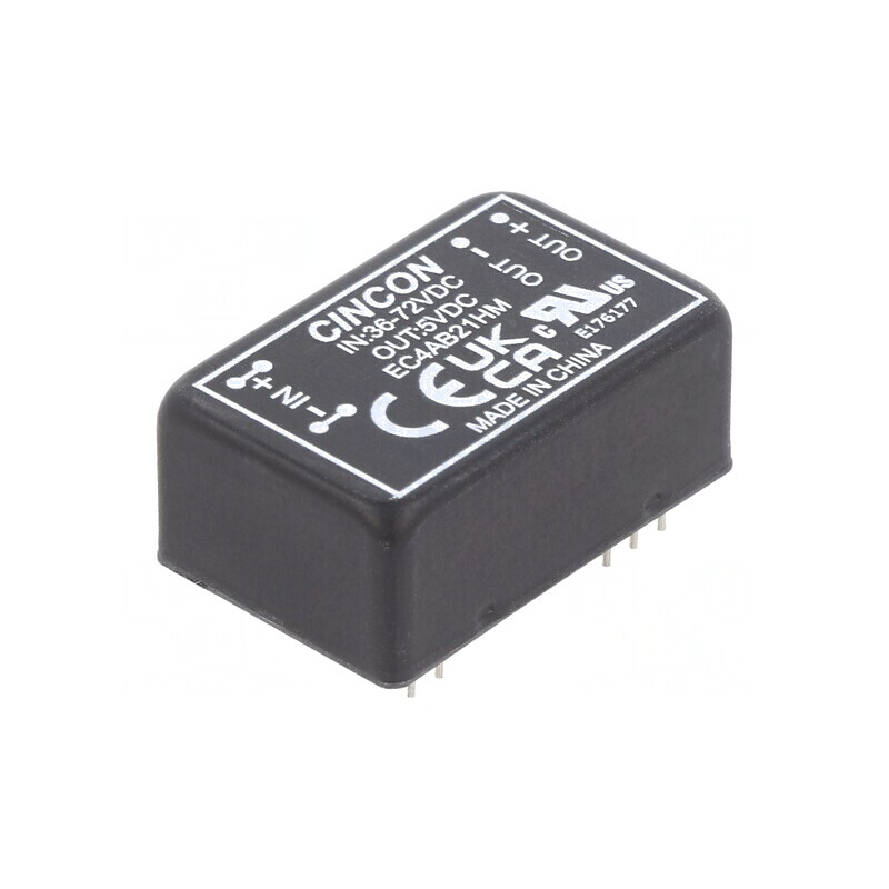 Convertor DC/DC 36-72V la 5V 1A DIP24 | Electronic-mag.ro | Componente Electronice