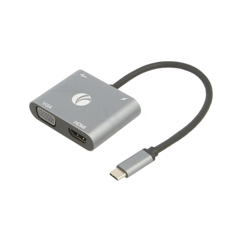Adaptor USB 2.0/3.0 Negru 0.15m 480Mbps | Electronic-mag.ro | Componente Electronice