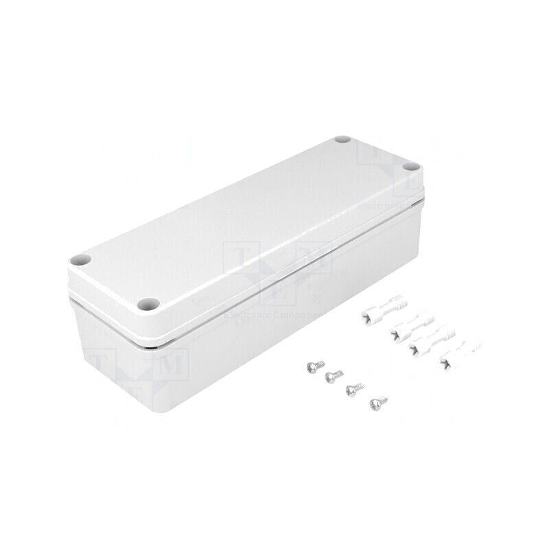 Carcasă Universală ABS Gri 80x230x65mm | Electronic-mag.ro | Componente Electronice