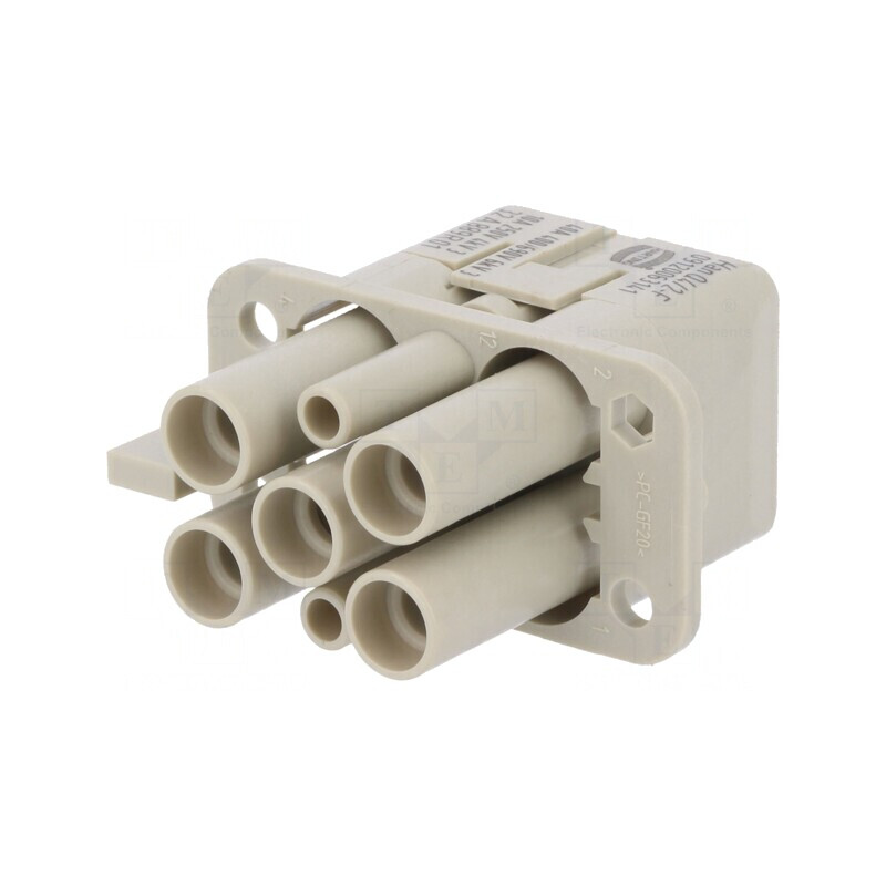 Conector HDC Inserturi Contact Mamă Han Q 7 Pin | Electronic-mag.ro | Componente Electronice