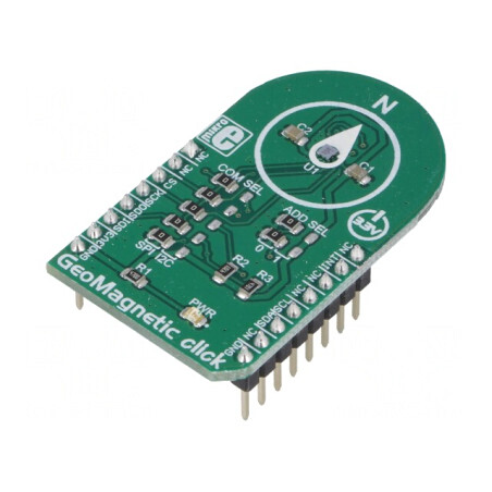 Senzor Geomagnetic Click BMM150 GPIO/I2C/SPI | Electronic-mag.ro | Componente Electronice