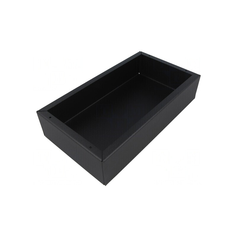 Carcasă Oțel Neagră 127x229x51mm | Electronic-mag.ro | Componente Electronice