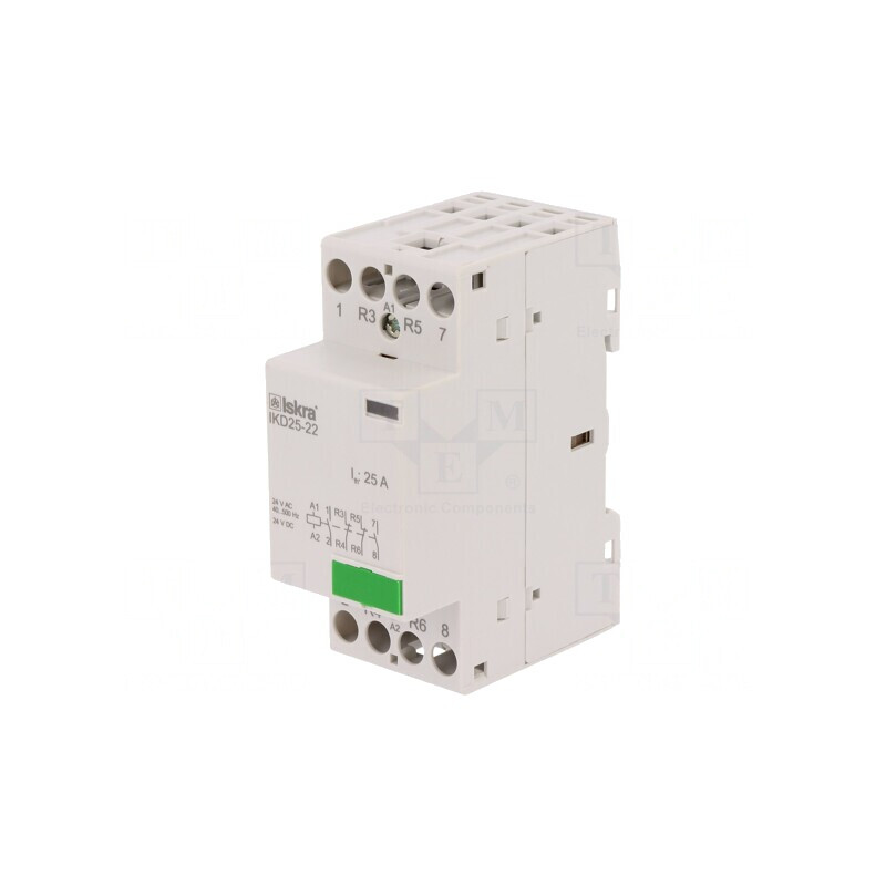 Contactor 4-pol 25A 24V AC/DC | Electronic-mag.ro | Componente Electronice