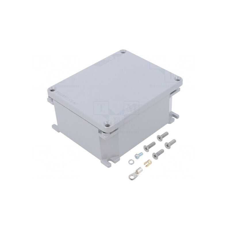 Carcasă Universală cu Lame de Fixare 115x140x61mm APV 11 | Electronic-mag.ro | Componente Electronice