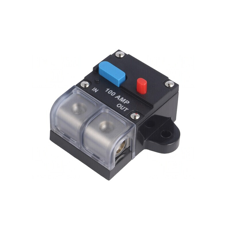 Siguranţă automată auto 100A 12-24V neagră | Electronic-mag.ro | Componente Electronice