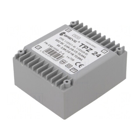 Transformator Alimentare PCB 24VA 115/230V 6V 6V | Electronic-mag.ro | Componente Electronice