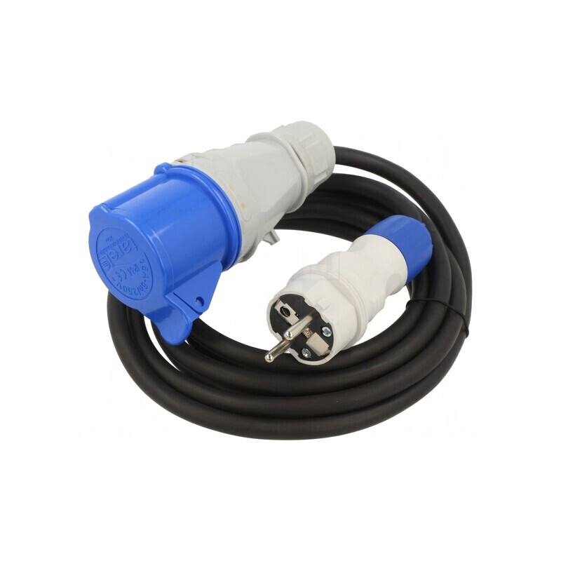 Prelungitor alimentare negru 3m 16A | Electronic-mag.ro | Componente Electronice