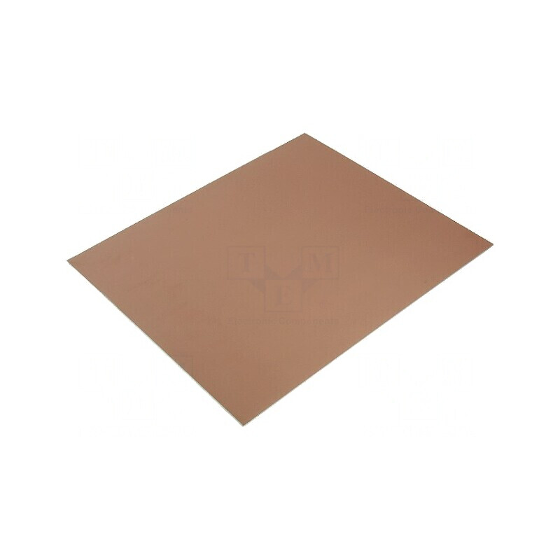 Laminat Aluminiu 1,5mm Cupru 305x255mm | Electronic-mag.ro | Componente Electronice