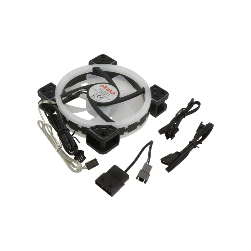 Ventilator DC axial 12V 120x120x25mm | Electronic-mag.ro | Componente Electronice