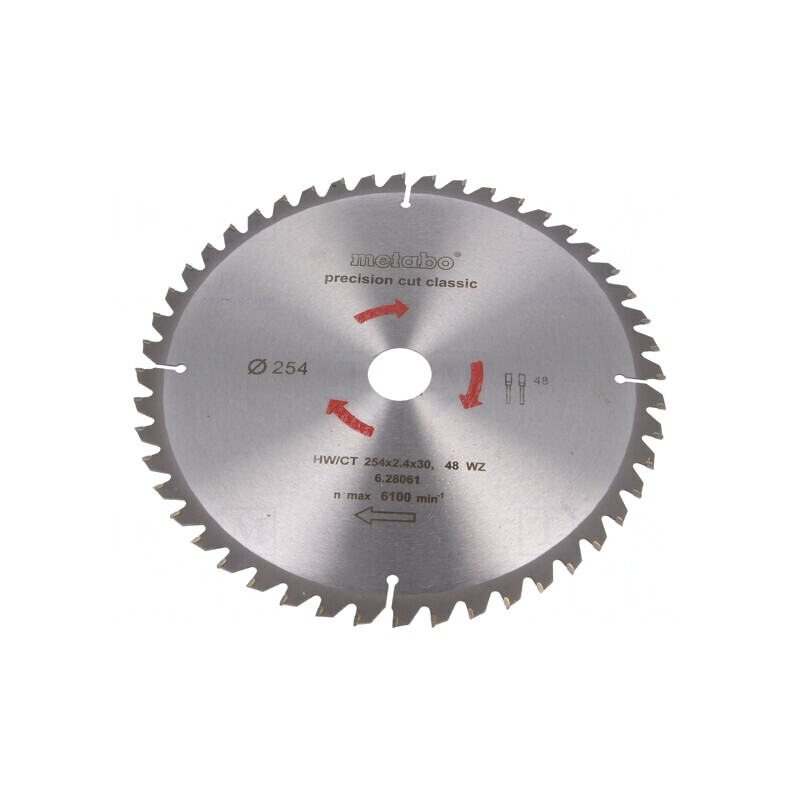 Disc Ferastrau Circular 254mm 48 Dinti | Electronic-mag.ro | Componente Electronice
