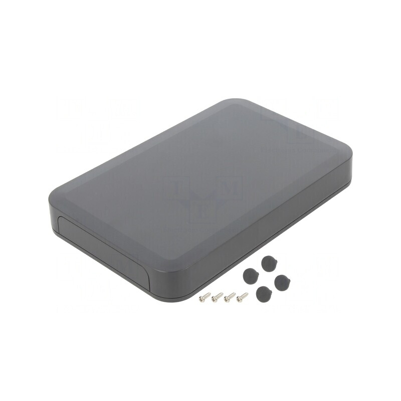 Carcasă ABS Gri Închis 125x190x25mm PF13-3-19D | Electronic-mag.ro | Componente Electronice