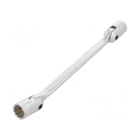 Cheie tubulară cu articulație 17mm/19mm oțel crom-vanadium | Electronic-mag.ro | Componente Electronice
