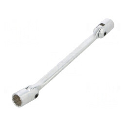 Cheie tubulară cu articulație 17mm/19mm oțel crom-vanadium | Electronic-mag.ro | Componente Electronice