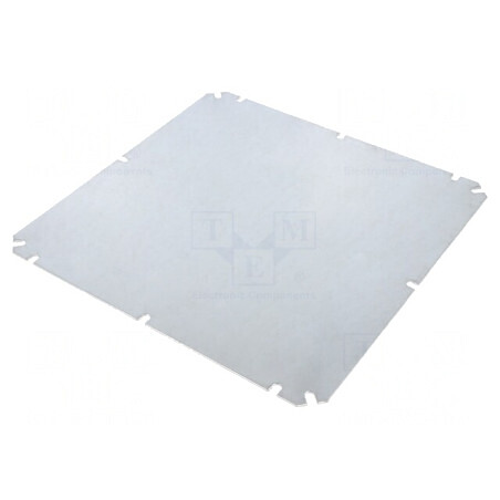 Placă de montare oţel zincat 1,5mm | Electronic-mag.ro | Componente Electronice