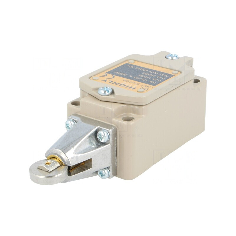 Limitator cursă rolă metalică 17mm NO NC 10A 250VAC WL-5102 | Electronic-mag.ro | Componente Electronice
