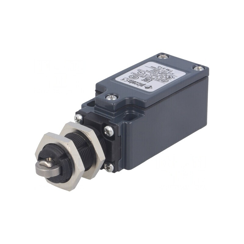 Limitator de Cursă cu Rulment Metalic 12mm NO/NC 10A IP67 FM 513 | Electronic-mag.ro | Componente Electronice