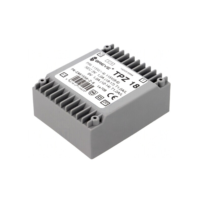Transformator Alimentare 18VA 115/230V 9V 9V PCB | Electronic-mag.ro | Componente Electronice