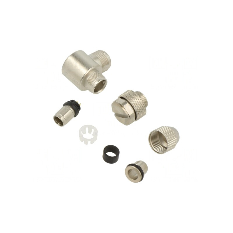 Conector M9 Aurit IP67 2-Pin Cablu 125V | Electronic-mag.ro | Componente Electronice