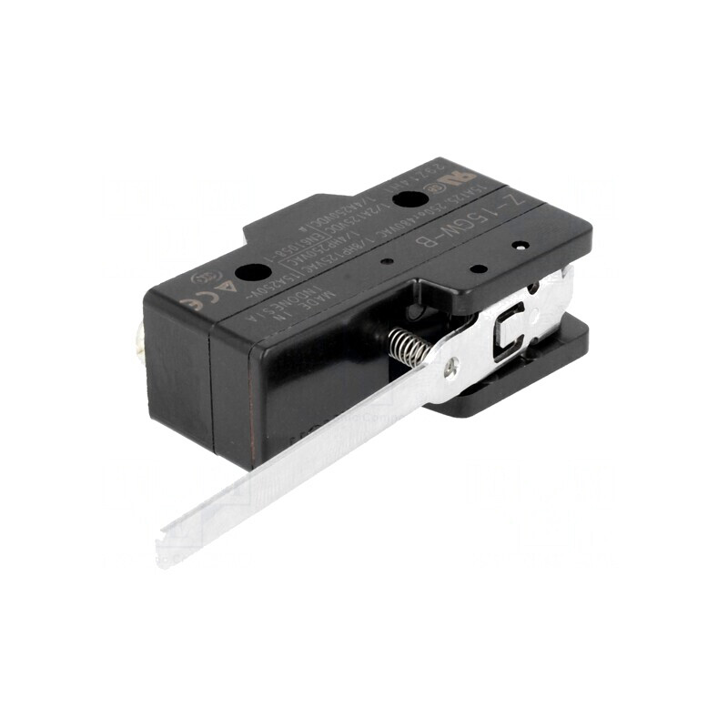 Microîntrerupător SNAP ACTION 15A 250VAC 6A 30VDC cu manetă | Electronic-mag.ro | Componente Electronice