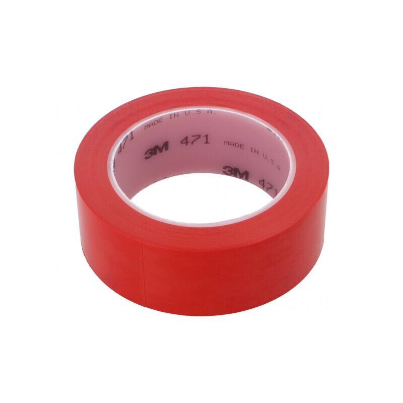 Bandă de Marcare Roșie 33m x 38mm | Electronic-mag.ro | Componente Electronice