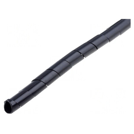 Înfășurare spirală polietilenă neagră 20-60mm | Electronic-mag.ro | Componente Electronice