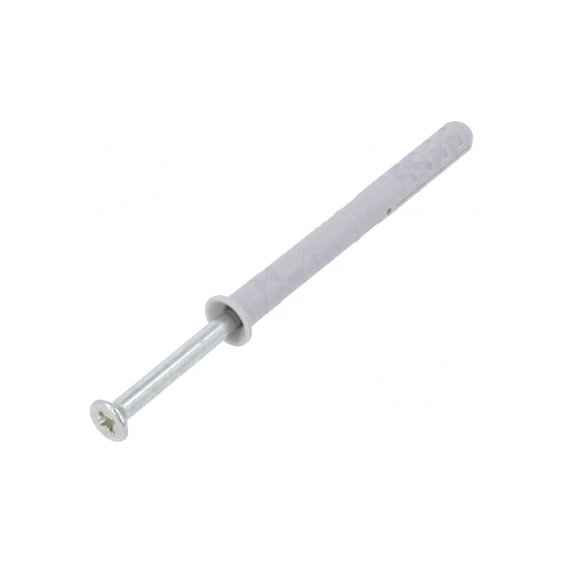 Plastic Anchor with Screw 6x60 Zinc-Plated Steel 100pcs | Electronic-mag.ro | Componente Electronice Plastic Anchor with Screw 6x60 Zinc-Plated Steel 100pcs | Electronic-mag.ro | Componente Electronice