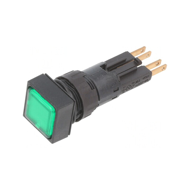 Lumină de Control 16mm RMQ-16 24V | Electronic-mag.ro | Componente Electronice