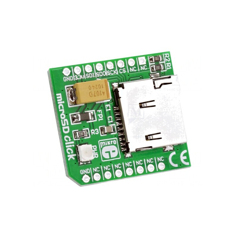 Placă MicroSD Click SPI MikroBUS 3.3VDC | Electronic-mag.ro | Componente Electronice Placă MicroSD Click SPI MikroBUS 3.3VDC | Electronic-mag.ro | Componente Electronice