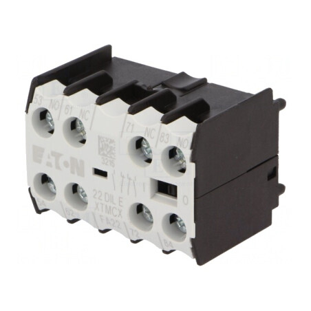 Contacte auxiliare DILEM/DILER cu cleme șurub | Electronic-mag.ro | Componente Electronice