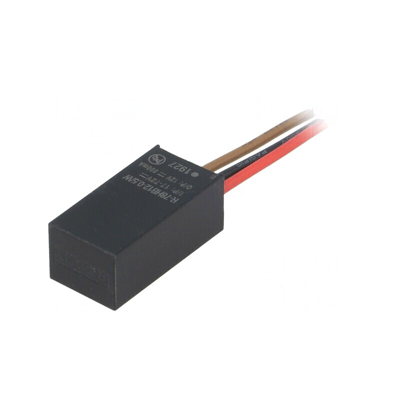 Convertor DC/DC 6W 17-72V la 12V 0.5A SIP3 | Electronic-mag.ro | Componente Electronice