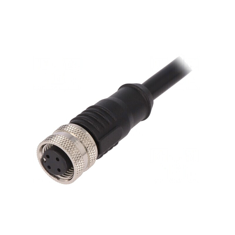 Mufă M12 CANopen IP67 250V 4A Mamă 4 PIN-uri | Electronic-mag.ro | Componente Electronice