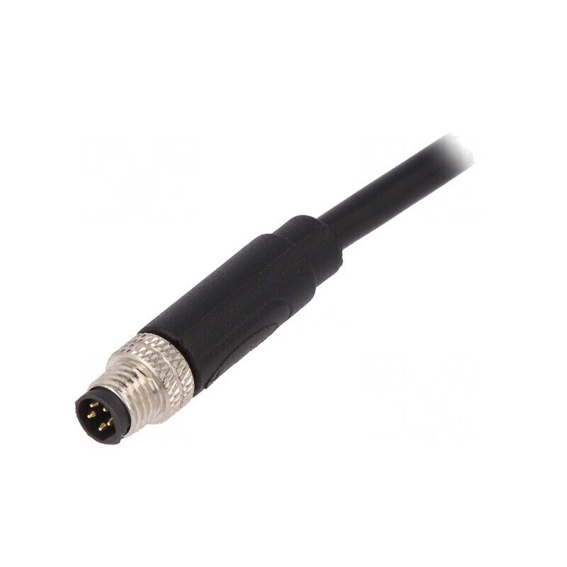 Conector M8 Tată 5 Pini cu Cablu 1,5A | Electronic-mag.ro | Componente Electronice