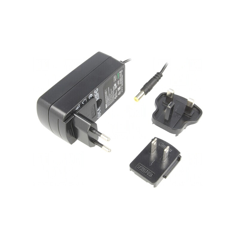 Alimentator Pulsatoriu 15V 1.6A 24W EU/UK/US | Electronic-mag.ro | Componente Electronice