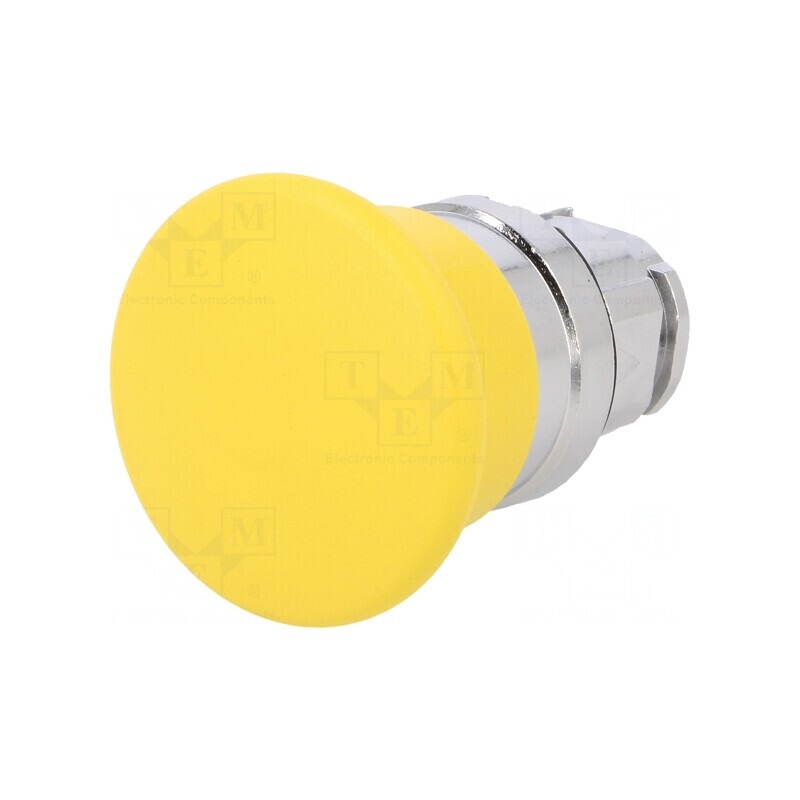 Comutator Apăsare 22mm Galben ZB4BC5 | Electronic-mag.ro | Componente Electronice