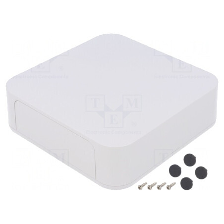 Carcasă ABS Albă IP40 150x150x45mm | Electronic-mag.ro | Componente Electronice