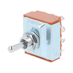 Comutator Basculant 4PDT ON-OFF-ON 20A 125VAC | Electronic-mag.ro | Componente Electronice