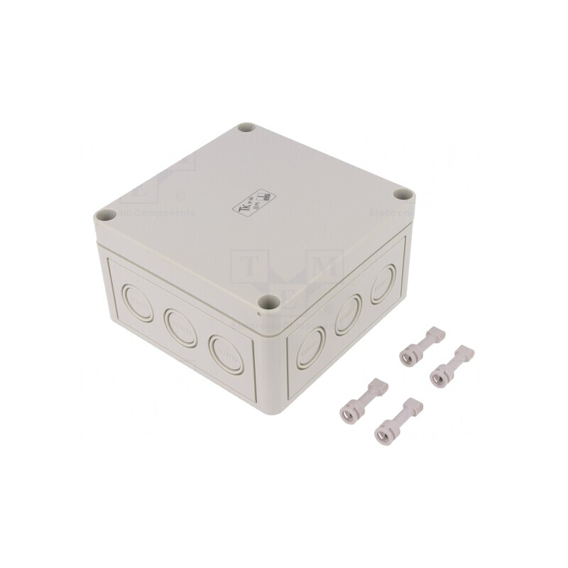 Carcasă Universală Polistiren 130x130x75mm | Electronic-mag.ro | Componente Electronice