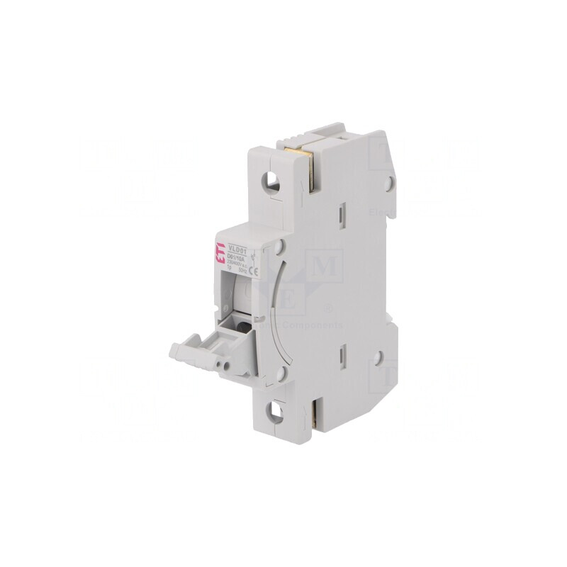 Separator cu Fuzibil D01 pentru Șină DIN 10A 230/400V | Electronic-mag.ro | Componente Electronice