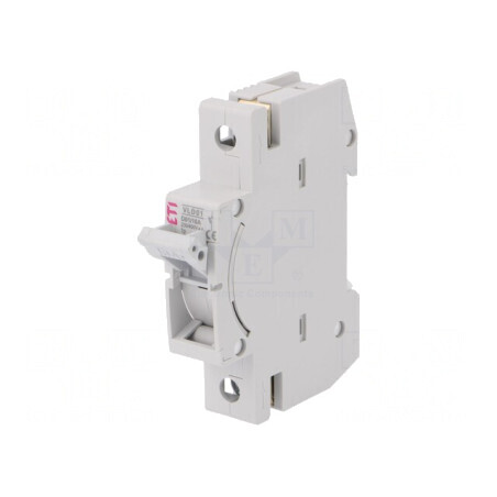 Separator cu Fuzibil D01 pentru Șină DIN 16A 230/400V | Electronic-mag.ro | Componente Electronice