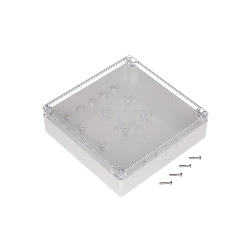 Carcasă Universală Policarbonat IP65 190x190x55mm | Electronic-mag.ro | Componente Electronice