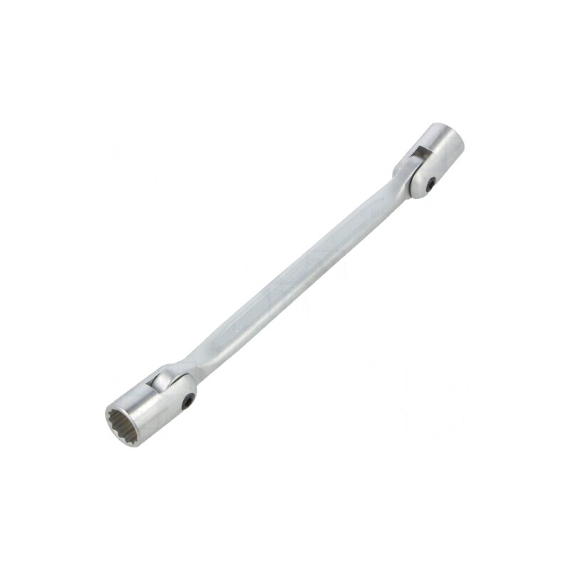 Cheie tubulară cu articulație 16mm și 17mm oțel crom-vanadium | Electronic-mag.ro | Componente Electronice