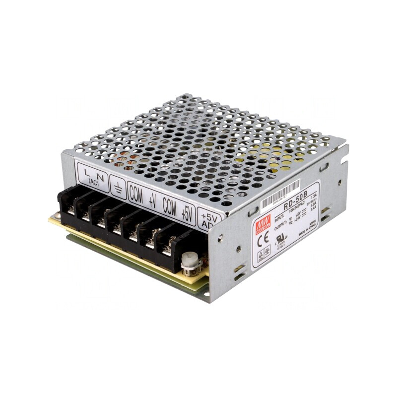 Alimentator modular 53.6W 5VDC RD-50B | Electronic-mag.ro | Componente Electronice