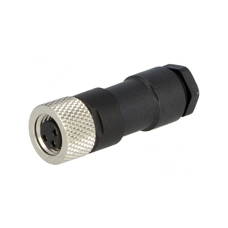 Conector M8 Mamă 3-Pin Pe Cablu 4A | Electronic-mag.ro | Componente Electronice