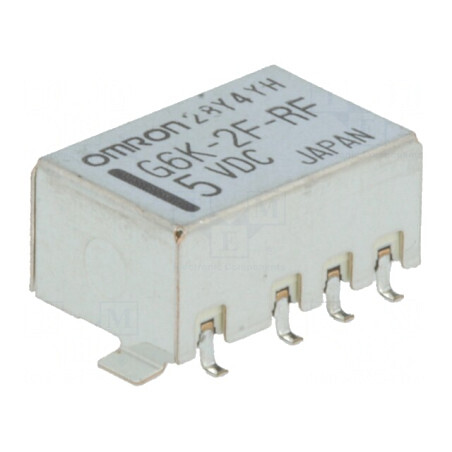 Releu electromagnetic DPDT 5VDC 1A | Electronic-mag.ro | Componente Electronice