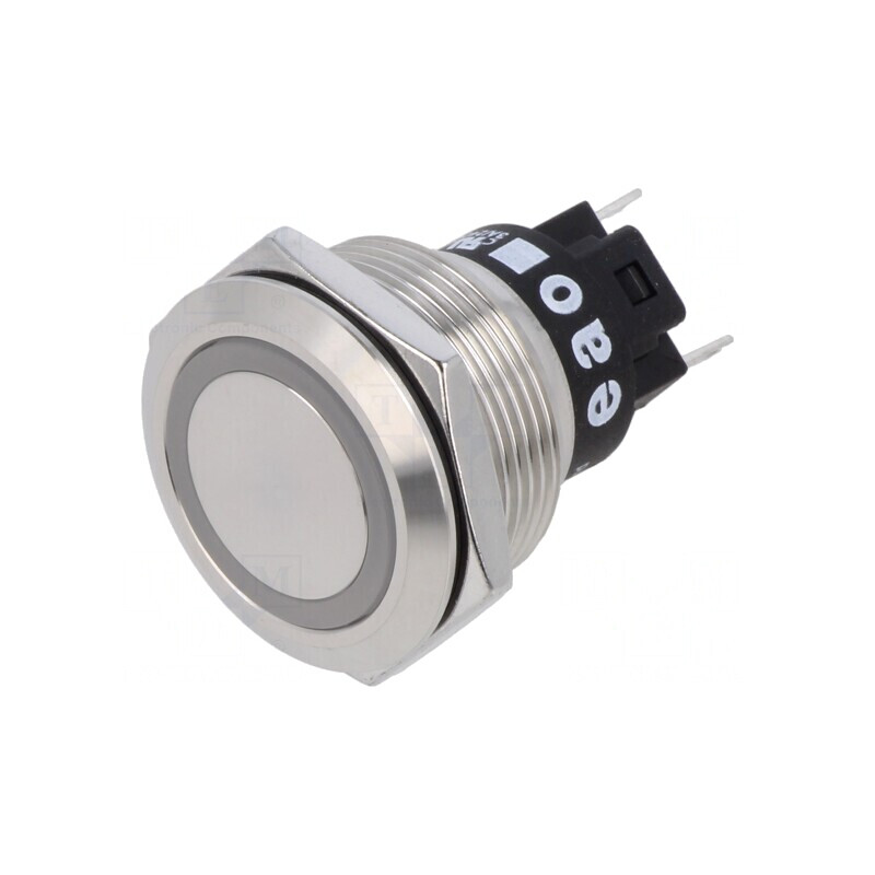 Lampă de control LED roșie 12V Ø22mm | Electronic-mag.ro | Componente Electronice