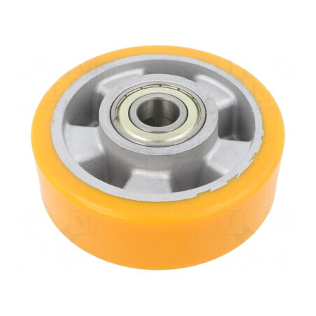 Roată de transport poliuretan 125mm 400kg | Electronic-mag.ro | Componente Electronice