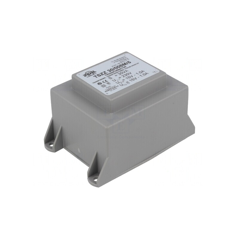 Transformator Încapsulat 30VA 230V 15V PCB | Electronic-mag.ro | Componente Electronice